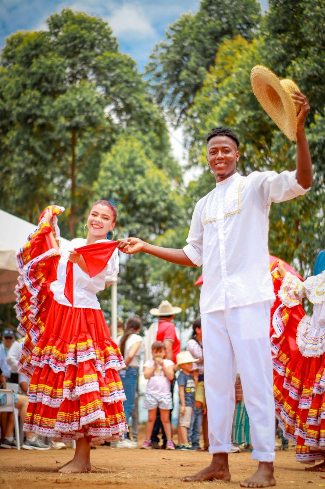 Colombian dancers