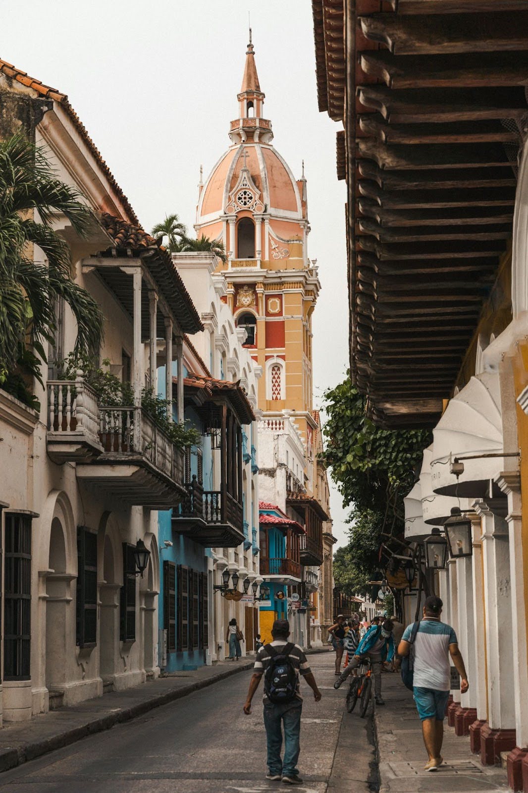 Downtown of a city