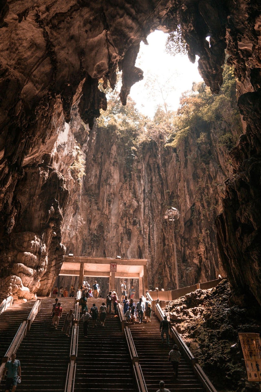 Temple in a cave