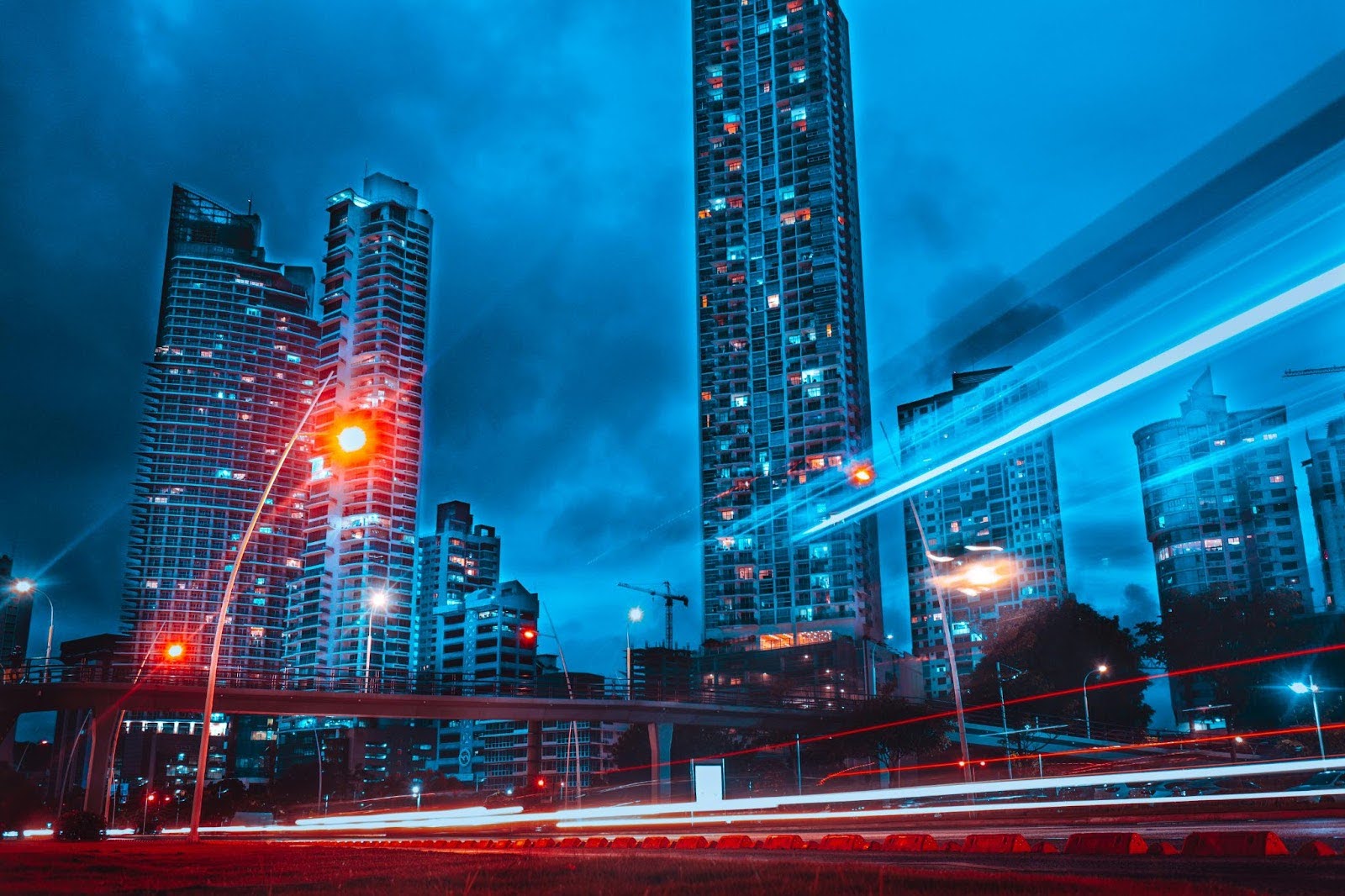 City at night