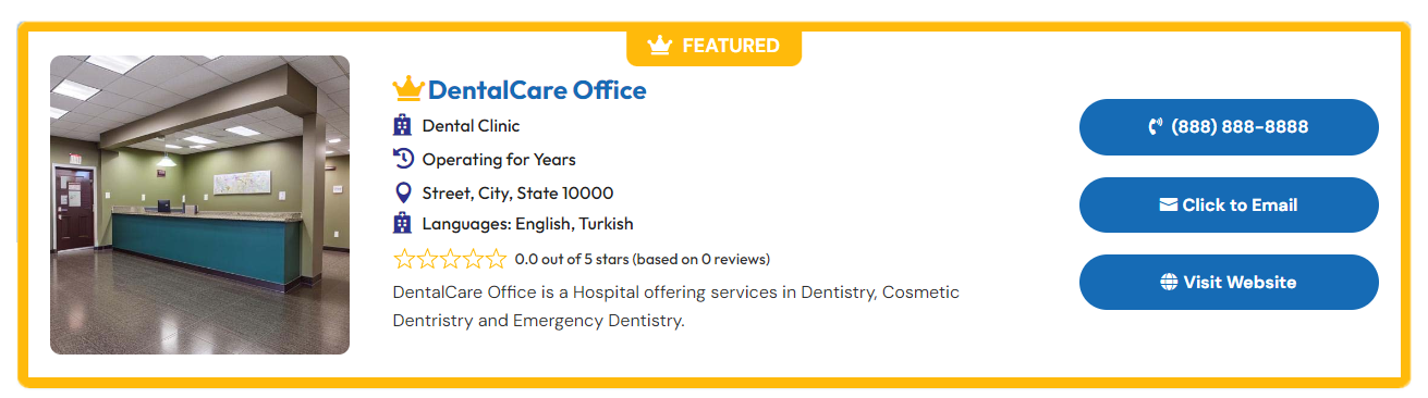 Featured provider